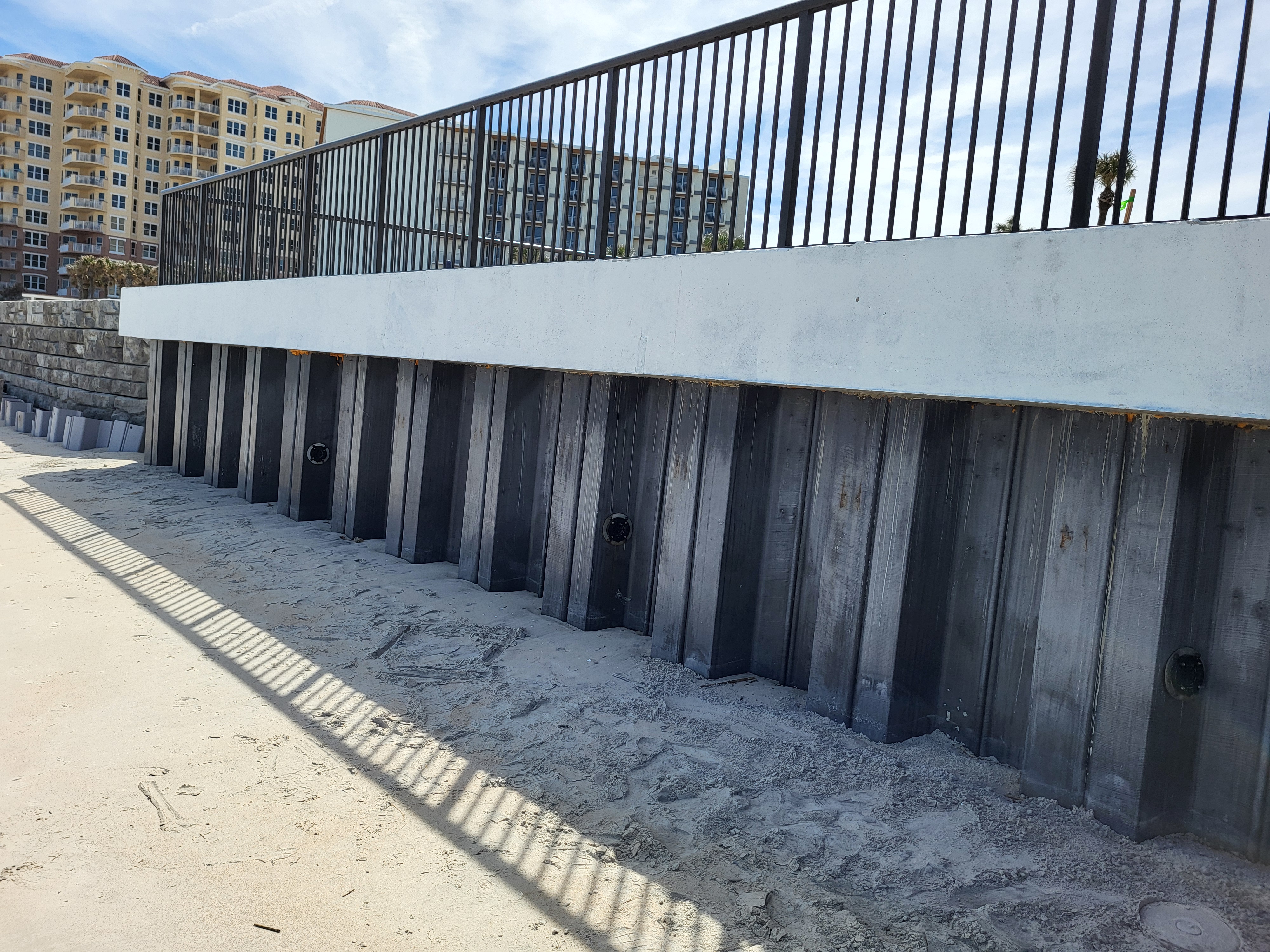 New better Sea Wall complete